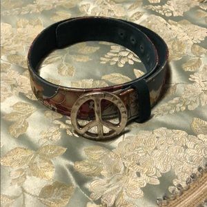 Lucky Brand Floral Belt Size Medium